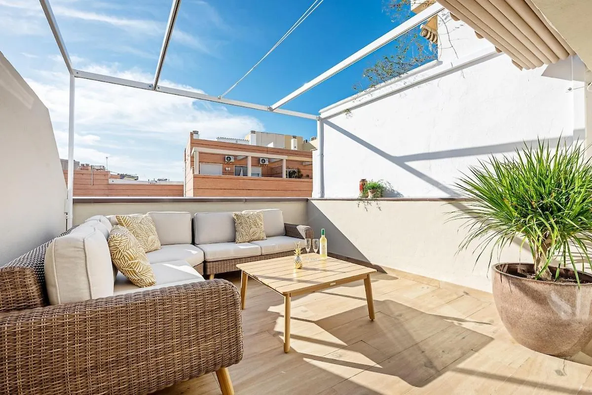 Pineapple Arriola Penthouse Appartement Málaga Spanje
